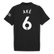 Manchester City Nathan Ake #6 Borta matchtröja 2025-26 Kortärmad Billigt Manchester City Nathan Ake #6 Borta matchtröja 2025-26 Kortärmad Billigt